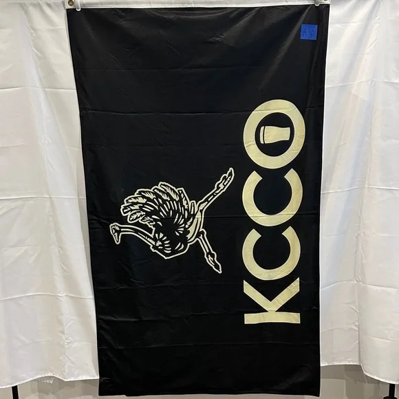 Resignation Brewery x Chive KCCO Flag – Black & Cream Collab Banner - Picture 1 of 5